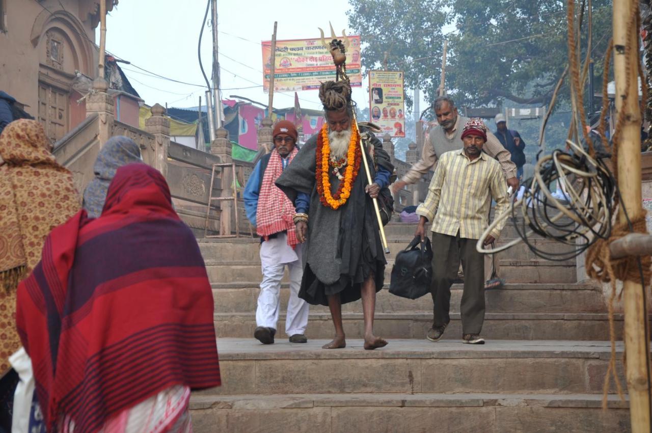 Ganga Fuji Home Varanasi Esterno foto